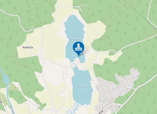 Map of TAKAJARVI