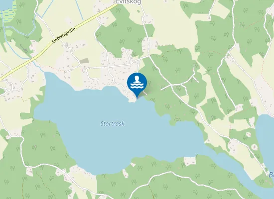 Map of STORTRASK EVITSKOG