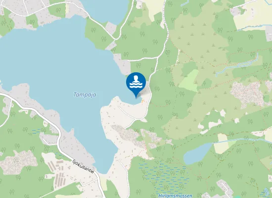 Map of TAMPAJA HAAPAJARVI