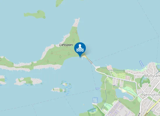 Map of LIESSAARI