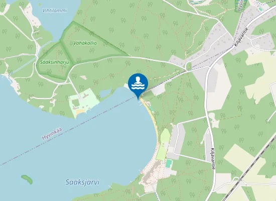 Map of SAAKSI SAAKSJARVI