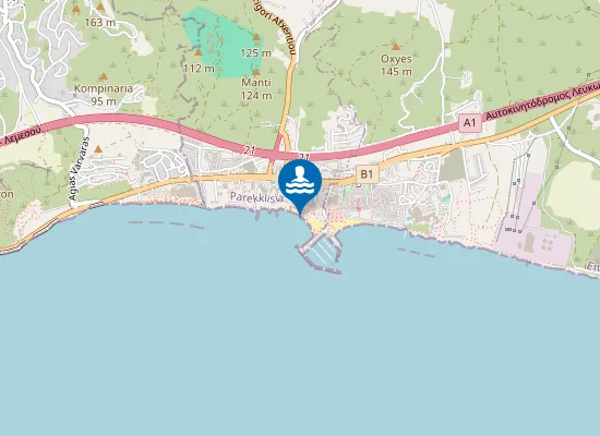 Map of PAREKKLISIA