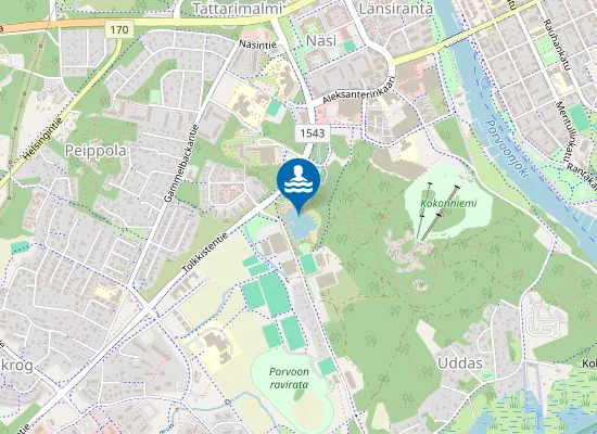 Map of KOKONNIEMEN MAAUIMALA