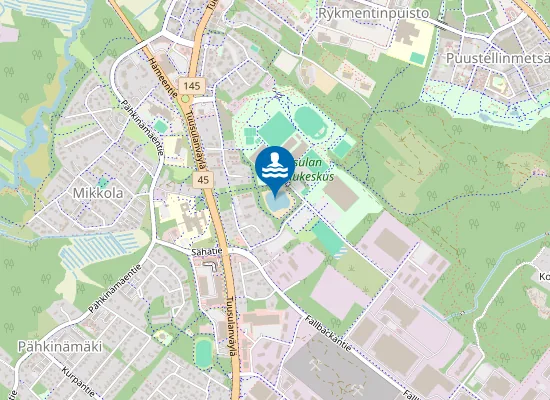 Map of URHEILUPUISTO TUUSULA