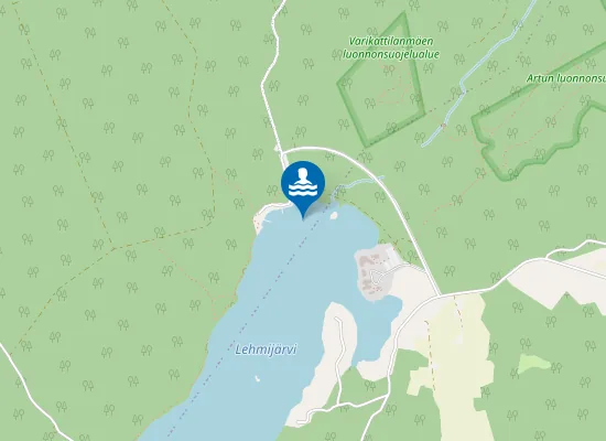 Map of LEHMIJARVI