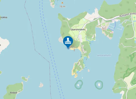 Map of SAARONNIEMI
