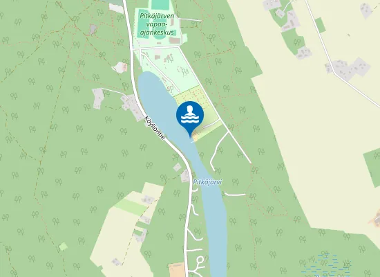 Map of PITKAJARVEN HIEKKARANTA