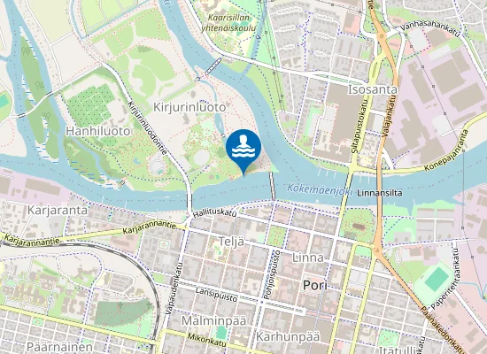 Map of KIRJURINLUOTO