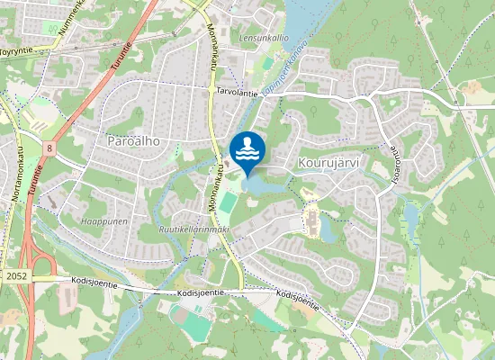 Map of Bergstromin Lampi