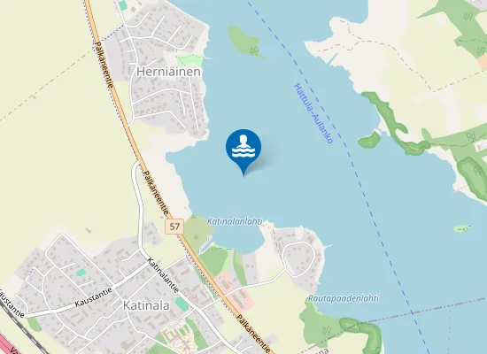 Map of VANAJAVESI HERNIAINEN