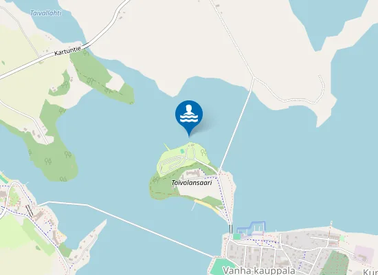 Map of TOIVOLANSAAREN LEIRINTAALUE