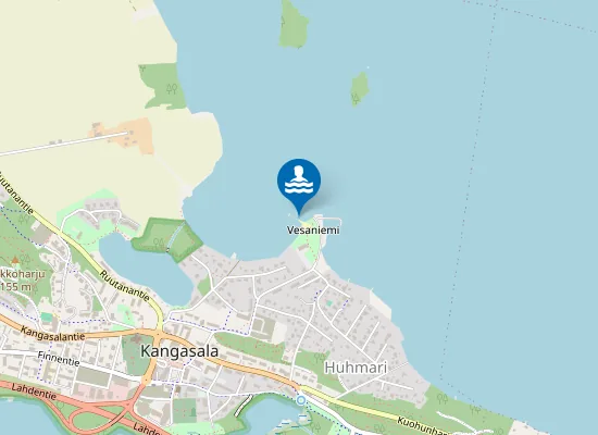 Map of VESANIEMI