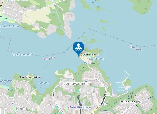Map of SUOMENSAARI