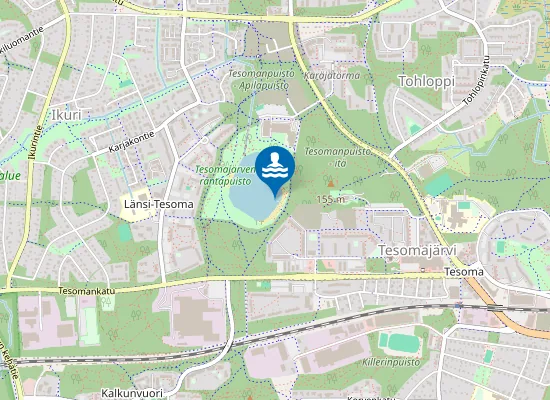 Map of TESOMAJARVI RISTIMAKI