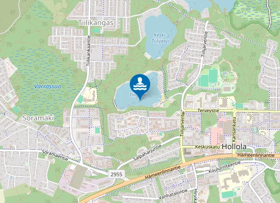 Map of VAHA-TIILIJARVI