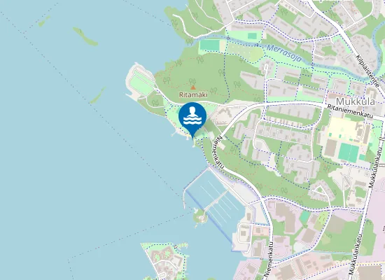 Map of MUKKULAN KARTANONPUISTO