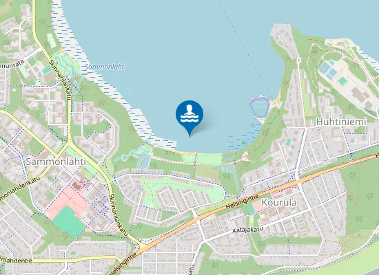 Map of SAMMONLAHTI