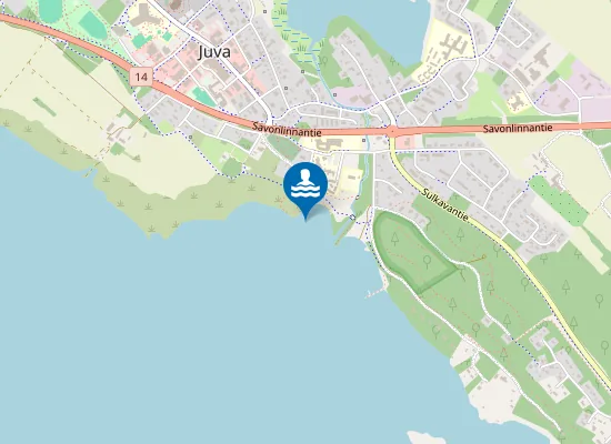 Map of Jukajarven Uimala