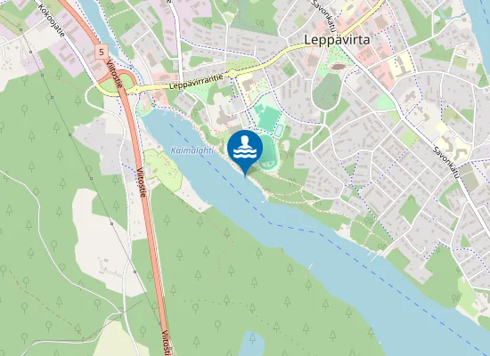 Map of LEPPAVIRRAN UIMARANTA