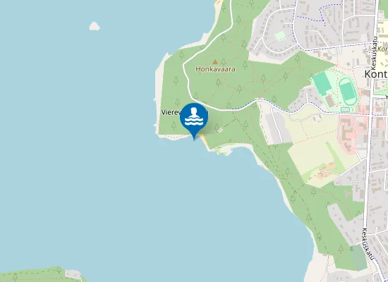 Map of VIEREVANNIEMI