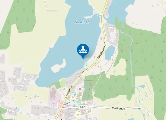 Map of TOIVAKKA KIRKONKYLA