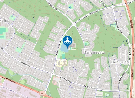 Map of TANELINLAMPI