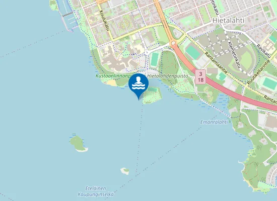 Map of KUSTAANLINNA