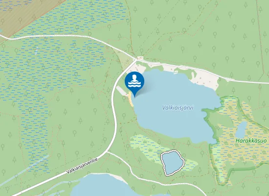 Map of VALKIAISJARVI