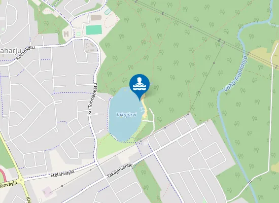 Map of TAKAJARVI