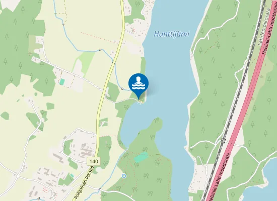 Map of SAARI HUNTTIJARVI