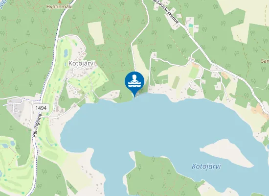 Map of Hietasen Ranta