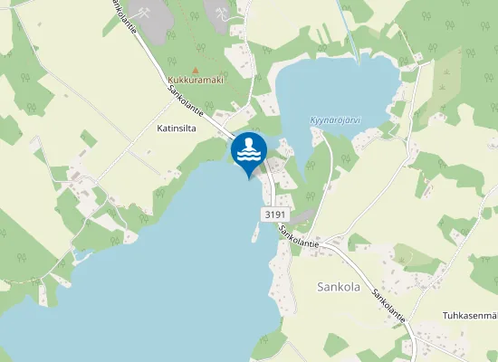 Map of ORMAJARVI SANKOLAN RANTA