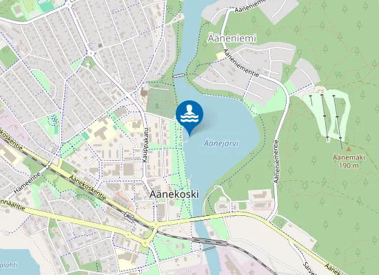 Map of Aanejarvi