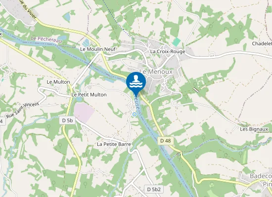 Map of MOULIN DE CHENET