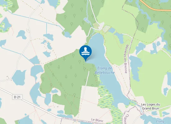 Map of BELLEBOUCHE A