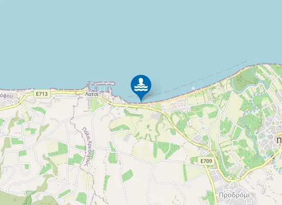 Map of POLIS CHRYSOCHOU MUNICIPAL BEACH