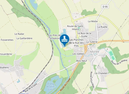 Map of ETANG DE LA VARENNE