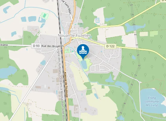 Map of CAMPING GRANDE SOLOGNE