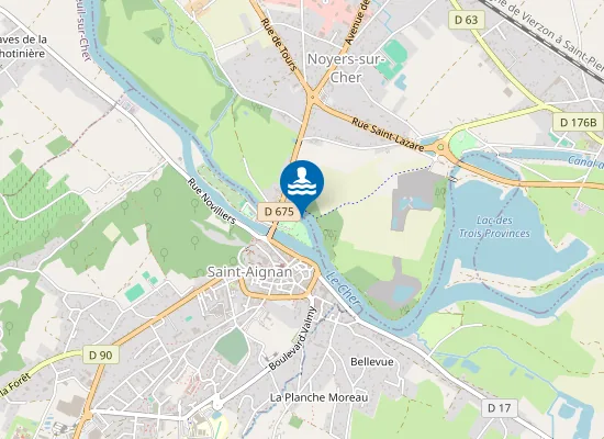 Map of PARC PLAGE ILE