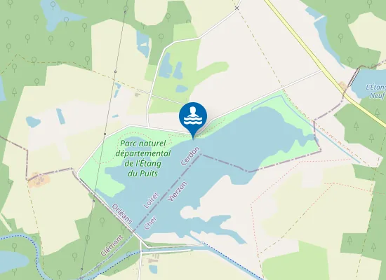 Map of ETANG DU PUITS