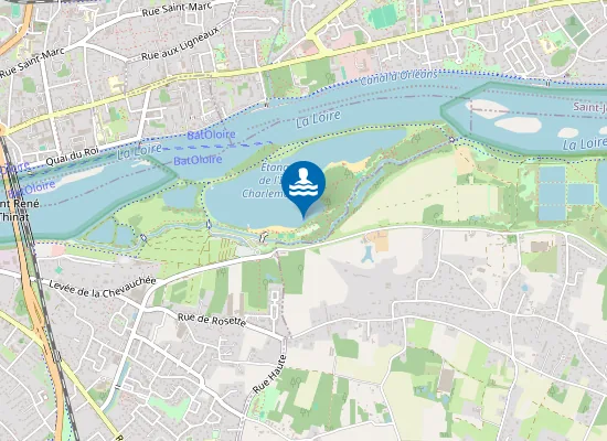 Map of L'ILE CHARLEMAGNE No1 ZONE SUD