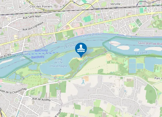 Map of L'ILE CHARLEMAGNE No2 ZONE EST