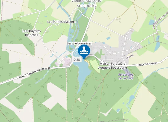 Map of ETANG DES BOIS