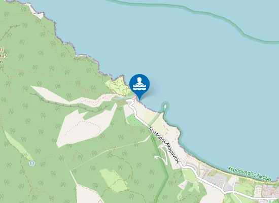 Map of LOUTRA APHRODITES