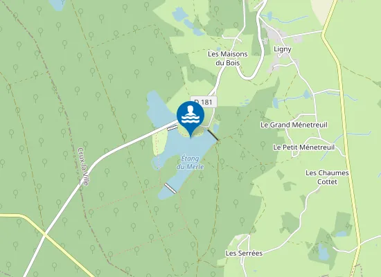 Map of ETANG DU MERLE