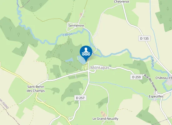 Map of ETANG DE LA CHENAIE