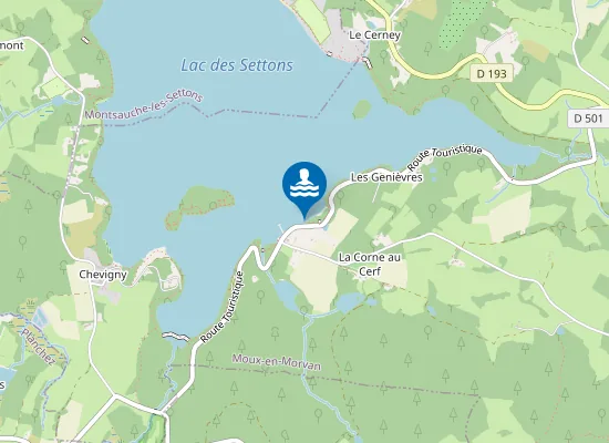 Map of LA CABANE VERTE