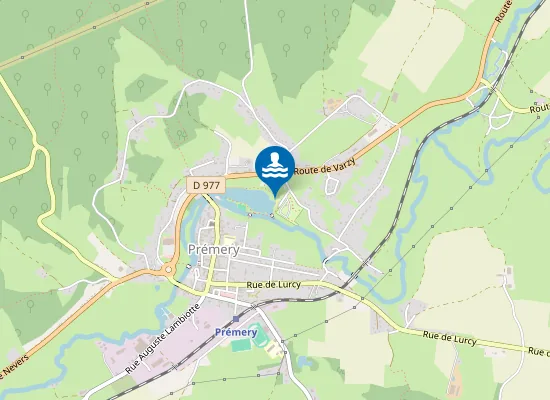 Map of ETANG DES PRES DE LA VILLE