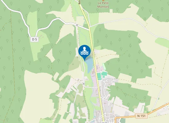 Map of ETANG DU MOULIN NAUDIN