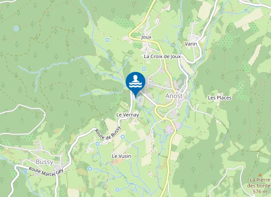 Map of PLAN D'EAU HUMBERT